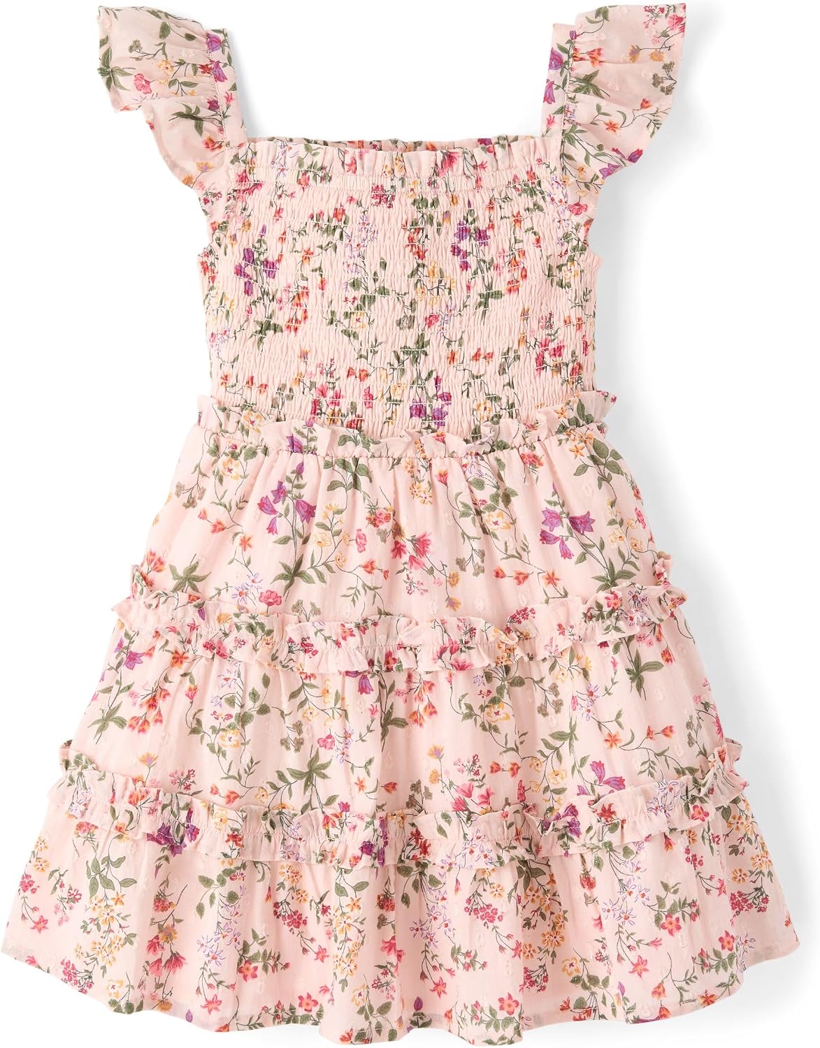 Girls and Toddler Flutter Sleeve Dresses